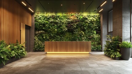 Green Wall Lobby.