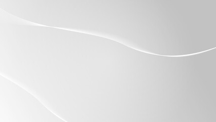 Minimalist background with line ornaments. Horizontal banner wallpaper. White minimalist background.