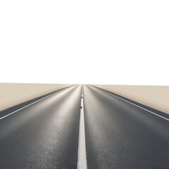 driving on the road  with transparent background PNG and JPEG image	