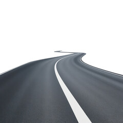 road  with transparent background PNG and JPEG image	