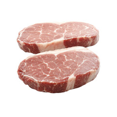 Fototapeta premium Two Raw Beef Steaks Ready for Grilling
