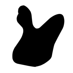 ink black brush strokes spots dots. Hand drawn vector