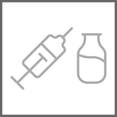 Vaccine Icon Design