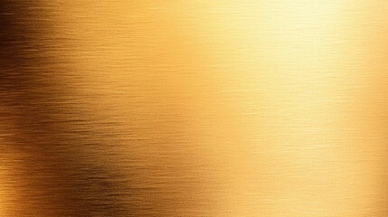 Naklejka premium Shiny golden texture with a brushed effect, perfect for backgrounds, design projects, and artistic displays, radiating elegance and luxury.
