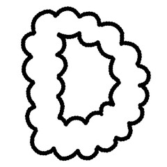 D cloud Letter 
