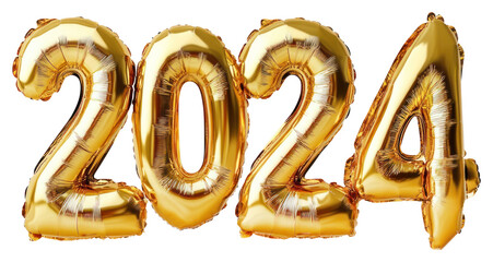 PNG 2024 balloons year foil.