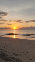 Fototapeta premium Relaxing Beach Sunset