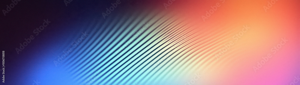 Poster vibrant abstract background featuring smooth gradients and dynamic wavy lines, perfect for creative 