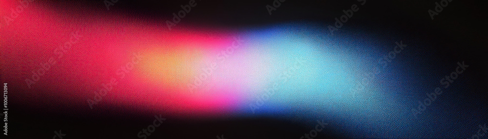 Poster abstract light streaks in vibrant colors creating a mesmerizing visual effect on a dark background, 
