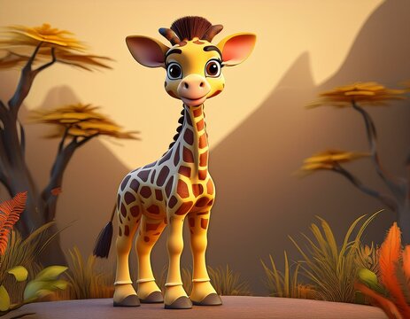 Cartoon Giraffes Images Browse 205 483 Stock Photos Vectors and Video Adobe Stock