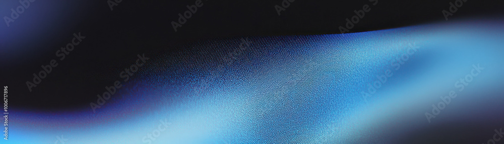 Poster blue gradient background grainy glowing blue light on dark backdrop noise texture effect banner head