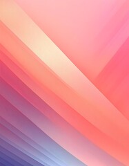 Obraz premium Stylish gradient background transitioning from warm coral pink to soft pastel hues for modern design projects. Generative AI