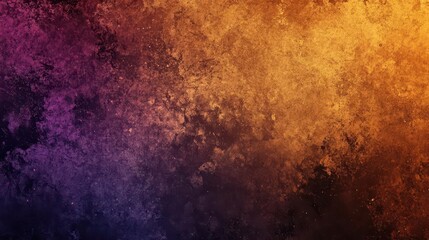 Fototapeta premium sophisticated autumn-themed background with rich gradients of dark orange, brown, and purple. subtle textures and a touch of metallic gold create an elegant, seasonal atmosphere.