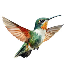 Fototapeta premium Hummingbird in Flight