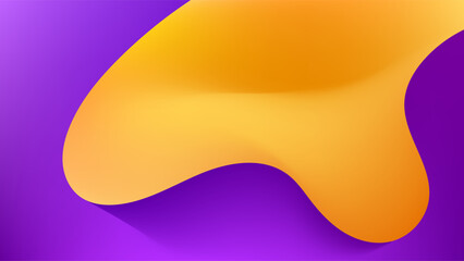 ABSTRACT BACKGROUND WITH SHAPES GRADIENT MESH SMOOTH LIQUID ORANGE PURPLE COLORFUL DESIGN VECTOR TEMPLATE GOOD FOR MODERN WEBSITE, WALLPAPER, COVER DESIGN 