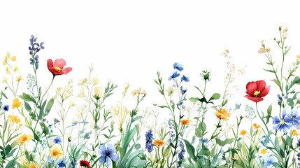 Fototapeta premium field of tulips