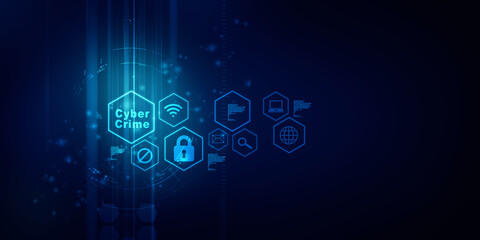 2d illustration Digital Abstract technology background