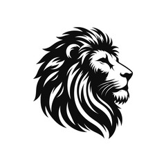 lion head vector illustration