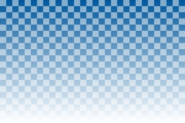 青色の市松模様, 背景素材, グラデーション