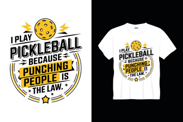 Pickleball tshirt design template Pickleball sports tshirt design