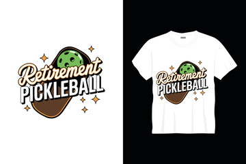 Pickleball tshirt design template Pickleball sports tshirt design