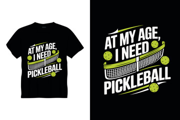 Pickleball tshirt design template Pickleball sports tshirt design
