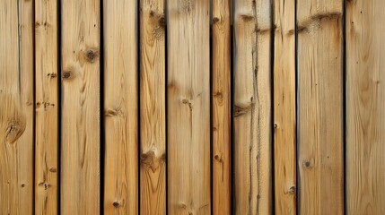  Wall made of wood. Wooden panels made from slats. Texture of vertical timber lines. Modern interior design from planks. Decorative surface for the construction of fences and facades. 