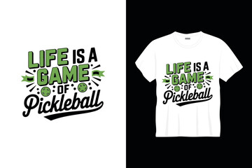 Pickleball tshirt design template Pickleball sports tshirt design