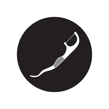 recommend clip art: Dental Flossing Tool Icon