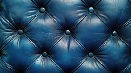  The Blue leather Texture, Background, sofa