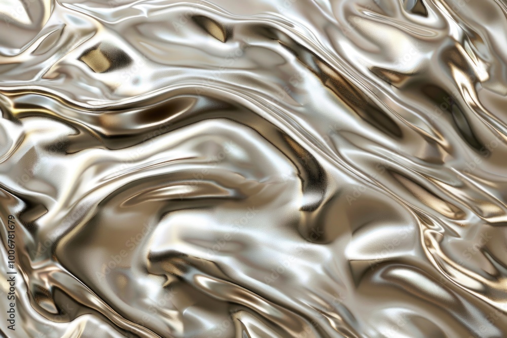 Aufkleber A close-up view of a shiny surface with reflective details