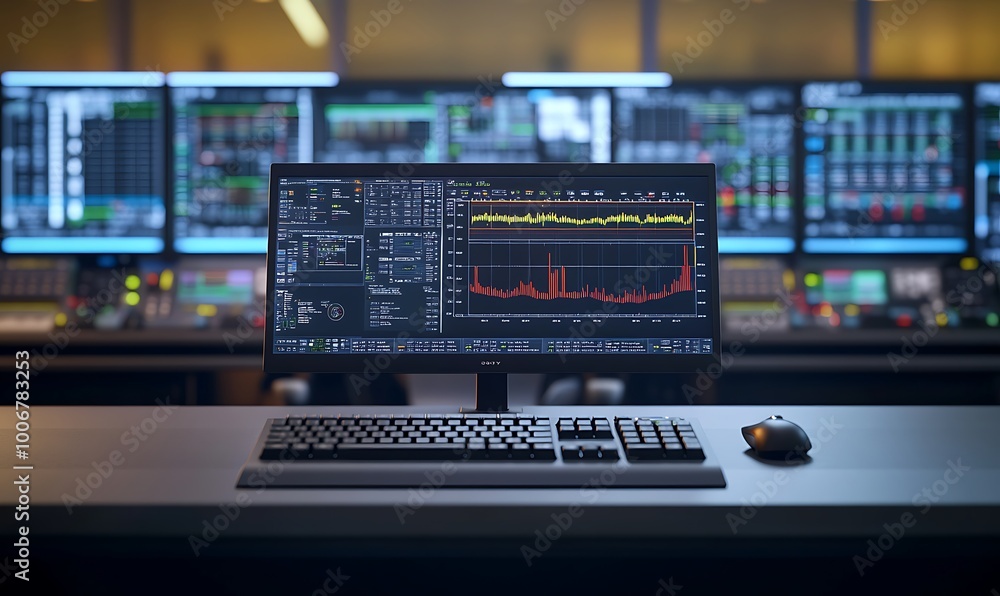 Poster Keyboard and Mouse Before Screen of Dynamic Energy Graphs