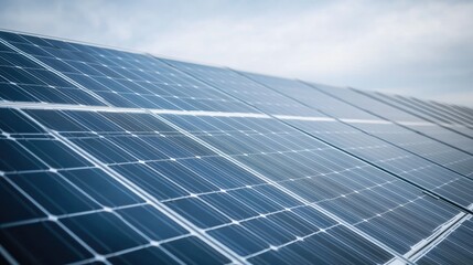 A close-up of a solar cell with visible details of the photovoltaic surface, set against a white background to highlight its technology.