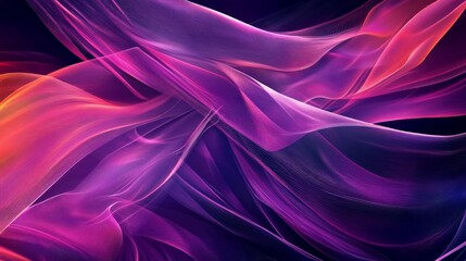 Obraz premium Captivating Chromatic Currents: A Mesmerizing Abstract Masterpiece