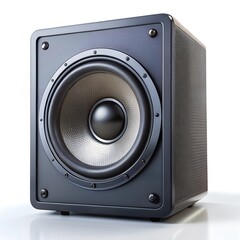 speaker on white background