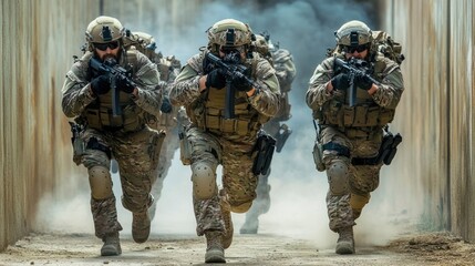 Fototapeta premium Military Operation