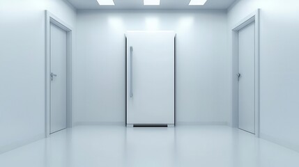 Fototapeta premium Food storage refrigeration chamber