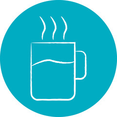 Christmas, New Year Vector Icon element, Isolated white background