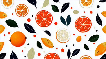 Colorful assorted fruits