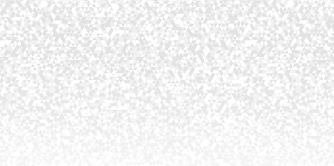 Vector geometric seamless gray and white cube square low polygon background. abstract surface creative diamond pattern gray Polygon Mosaic, business triangle texture background.