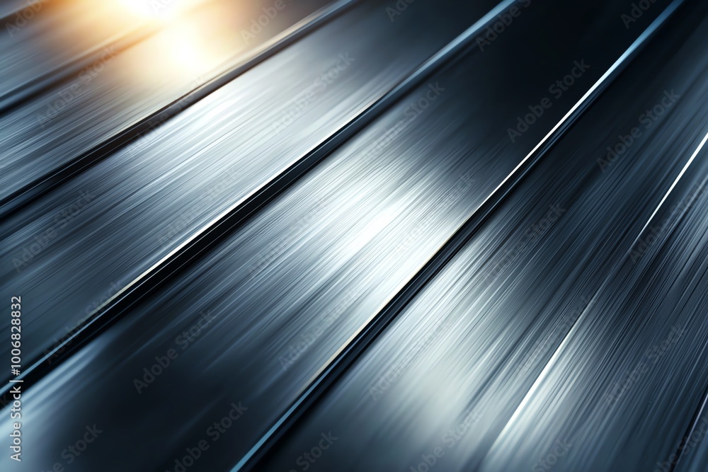Poster abstract background with metallic surface. modern and futuristic design showcasing smooth, reflectiv