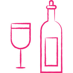 Christmas, New Year Vector Icon element, Isolated white background