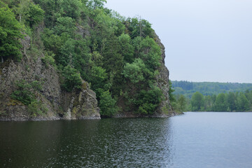 Harzer Natur am Stausee der Rappbodetalsperre