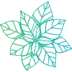  Christmas, New Year Vector Icon element, Isolated white background