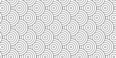 Overlapping Pattern Minimal diamond geometric transparent waves spiral and abstract circle wave line. seamless tiles stripe geometric create retro traditional fabric pattern white background.