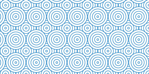 Overlapping blue Pattern Minimal diamond geometric transparent waves spiral abstract circle wave line. seamless tiles stripe geometric create retro traditional fabric pattern white background.