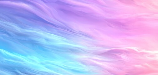 Obraz premium Serenity in Soft Pastels Abstract Dreamlike Gradient Art with Ethereal Hues, Tranquil Colors, and Surreal Fluidity for Digital Projects and Decor