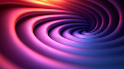 Obraz premium A radial gradient moving from dark purple in the center to soft blue at the edges,