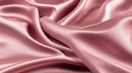 Obraz premium Close-up of gradient pastel pink fabric texture with fine natural fibers, ideal for backgrounds, soft lighting enhancing the texture.