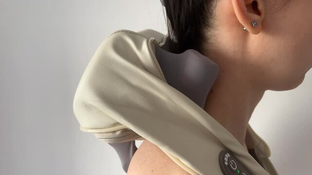 Device For Human Neck Massage